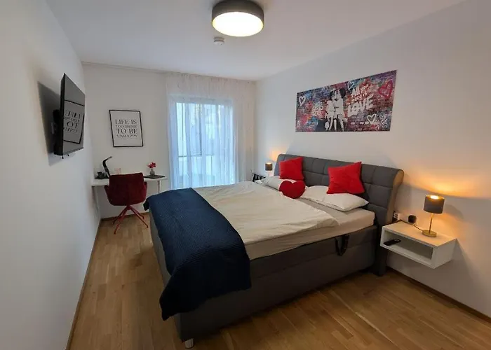 Appartement Fountain - Balcony - Luxurioeses Mit Balkon